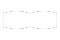 Hexagon nut M16x1.5 St-Zn DIN439