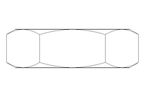 Porca sextavada M24x1,5 A2 DIN439