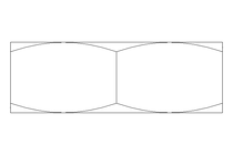 Écrou hexagonal M24x1,5 A2 DIN439