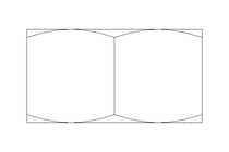 Écrou hexagonal M20x1,5 St-Zn DIN934