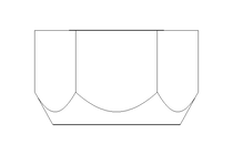 Hexagon nut M16 A2 DIN985