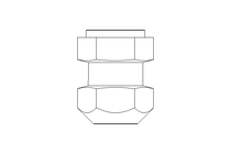 Threaded bush R M6x12.8 MS DIN16903