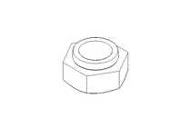 Tuerca con arandela dentada M16 St-Zn