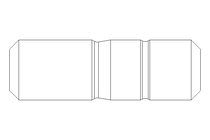 Cavilha roscada nas pontas M16x35 A2