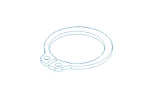 Sicherungsring 16x1 A2 DIN471