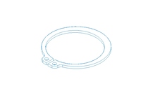 SNAP RING  35X1,5 NIRO DIN 471