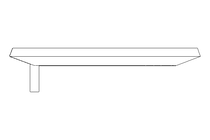 Locking bracket 8.4 A2 DIN432