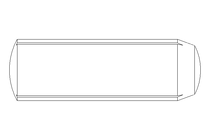 Cavilha c/ entalhe cilín. ISO 8740 3x10