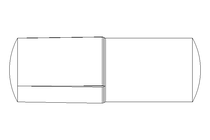 Grooved dowel pin ISO8741 4x12 A2