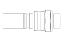 Plug BSP male thread  SPI 09  G 3/8"