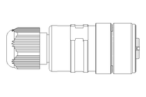 Round connector M12