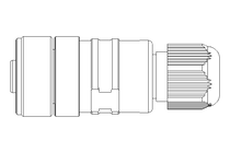 Round connector M12