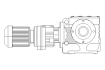 Motor engrenagem sem fim 0,12kW 0,52