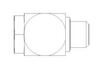 Schwenkverschraubung G 3/8"