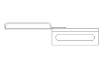 Quarzglashalter links