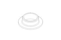 Plain bearing bush GFM 10x12x18x5x1