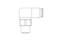 L-Steckverschraubung QSRL-G1/4-8-K-SA