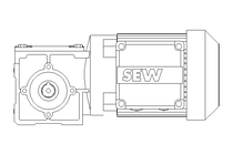 Winkelgetriebemotor 0,25kW 79 1/min