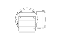 Right-angle geared motor 0.25kW 79 1/min