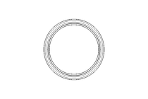 GLYD ring PG 57.5x70x5.6 PTFE