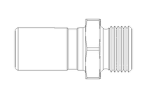 Kupplungsstecker G 1/4" aussen 1.4305