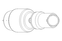 Metall-Durchgangsventil Typ 550 DN65