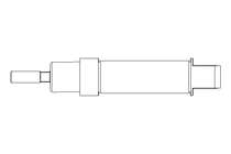 Doppelt wirkender Zylinder D16 Hub10