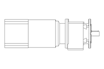 Motorreductor coaxial 3kW 247 1/min