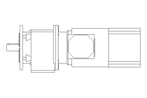 正齿轮变速电机 2,2kW 92 1/min