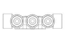 DISTRIBUTOR  3-FACH  343-114-400