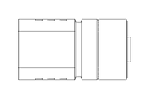 Round plug connector M12 profibus