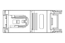 TOP HAT-RAIL MODULE DRM4 C6/S 1X RJ45