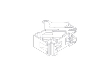 Anschlussblock D45 C6/S 1xRJ45