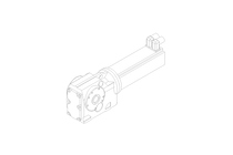 Bevel gear motor 7.10 Nm