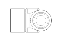 Winkelstück M10x1 90 Grad