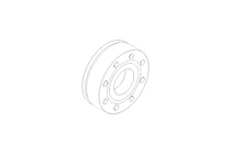 Angular-contact thrust ball bearing