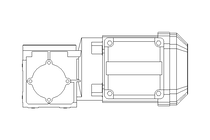 Right-angle geared motor 0.37kW 210