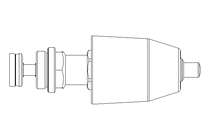 Valvula de assento DN25 sem carcaca