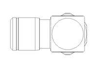 L PLUG-IN CONNECTION G1/4 D=8 (SS)