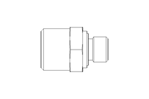 Connecting piece L 10 G1/8" St ISO8434