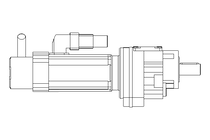 Helical gear servo motor 9.50 Nm