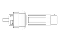 Helical gear servo motor 9.50 Nm