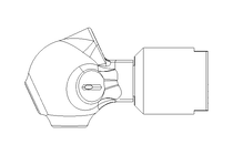 Cabecote para limpeza de tanque