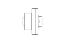 Mancal de flange FK 15/52x42