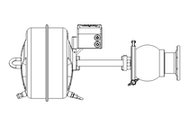 Stellventil DN 80 KV 100