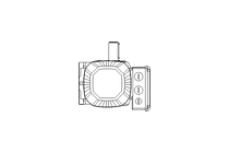 Worm gear motor 0.75kW 20 1/min