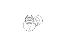 L-Steckverschraubung G1/8 D=8 (Niro)