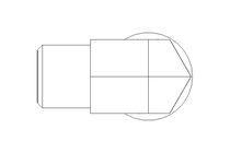 Winkelverschraubung L 6 G1/8" St-Zn