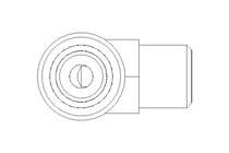 Угловое резьбовое соединение L 6 G1/8"