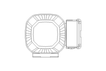 Kegelradgetriebemotor 0,55kW 50 1/min